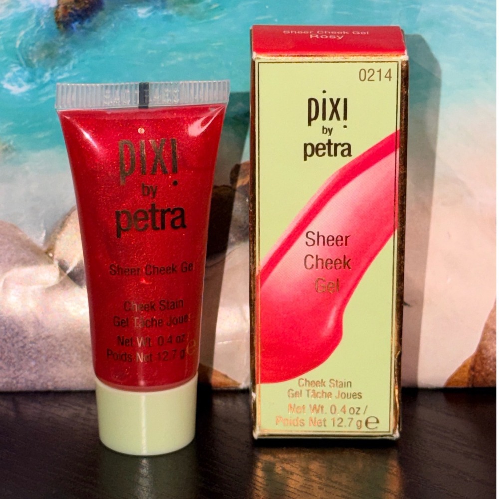 Pixi by Petra Sheer Cheek Gel Rosy Natural Flush Blush Stain 0214 New